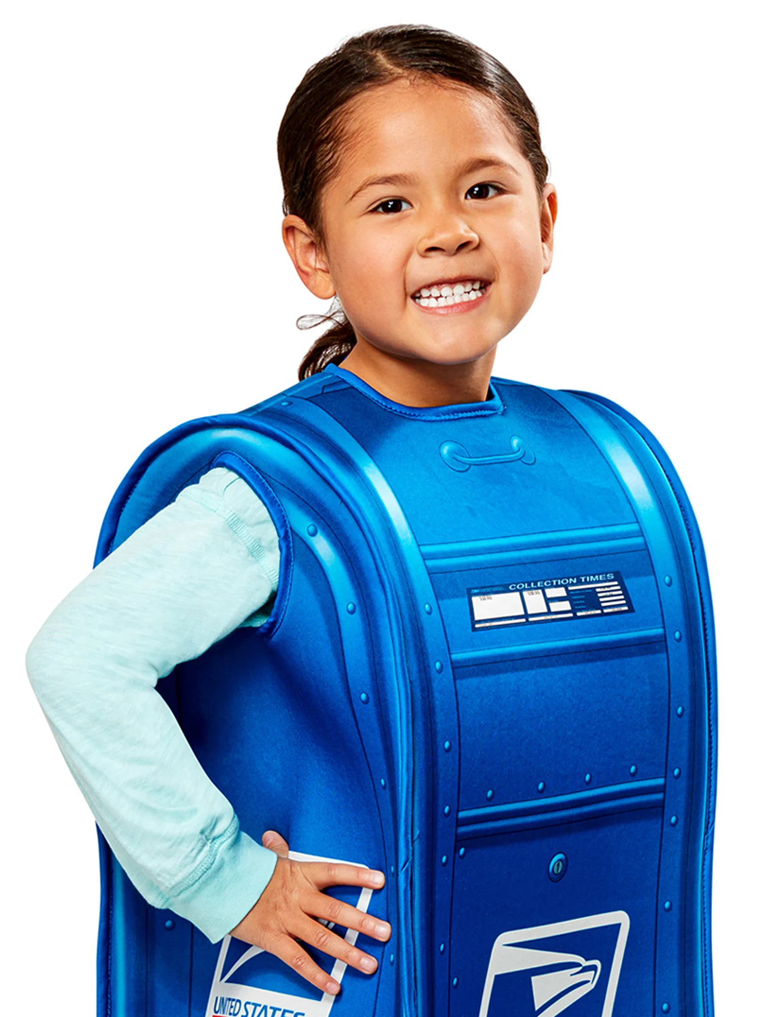 USPS Blue Mailbox Costume for Toddlers - Image 2