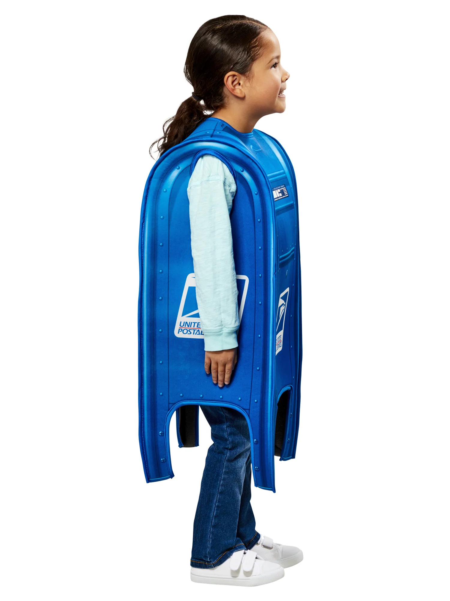 USPS Blue Mailbox Costume for Toddlers - Image 3