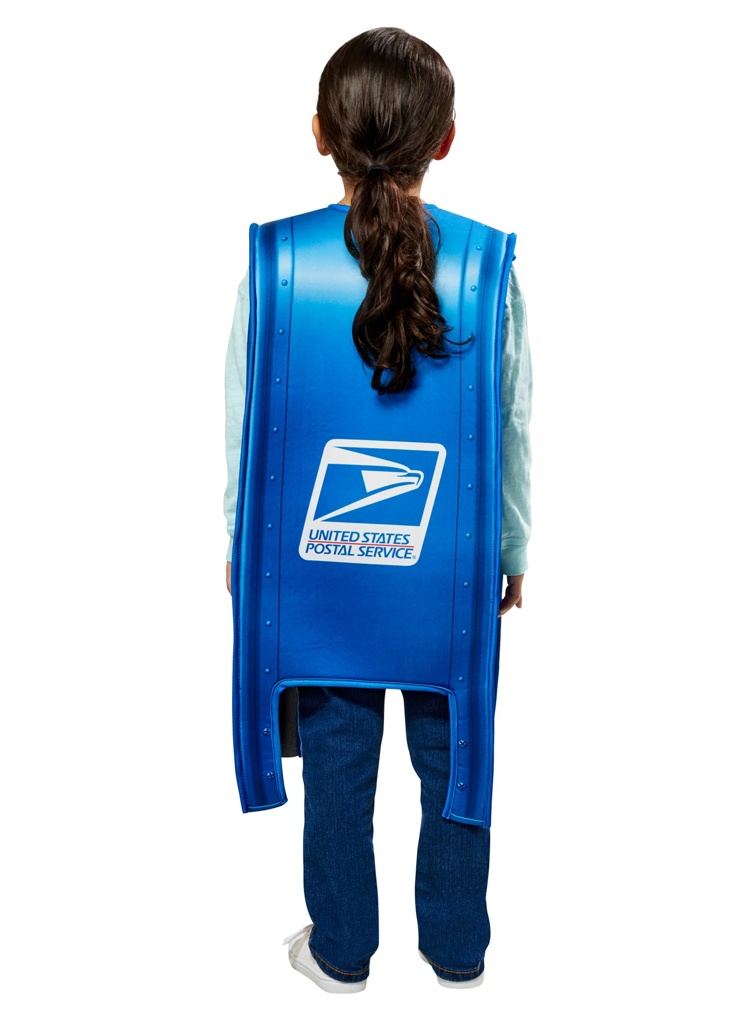 USPS Blue Mailbox Costume for Toddlers - Image 4