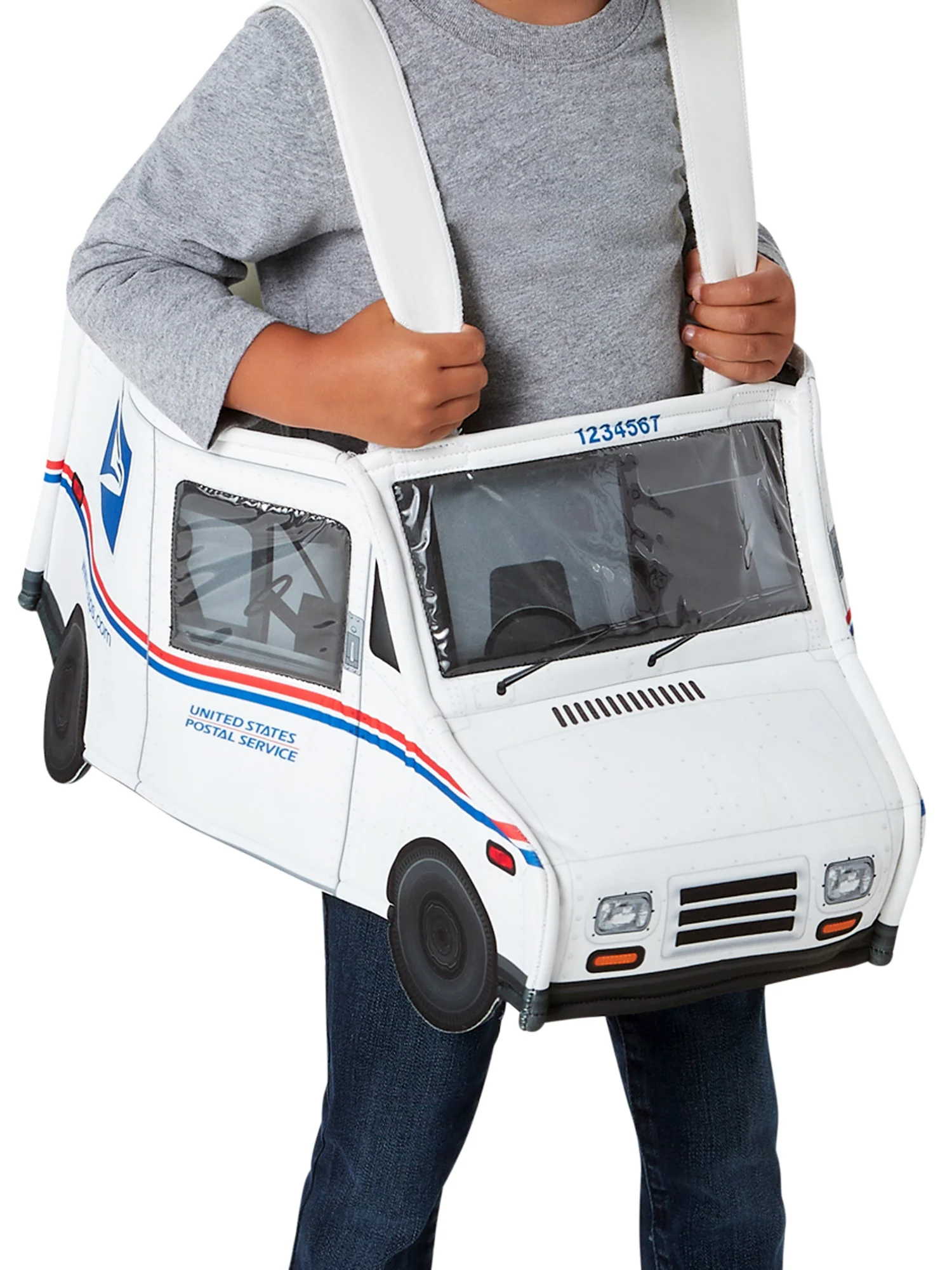 USPS Postal Truck Costume for Toddlers - Image 2