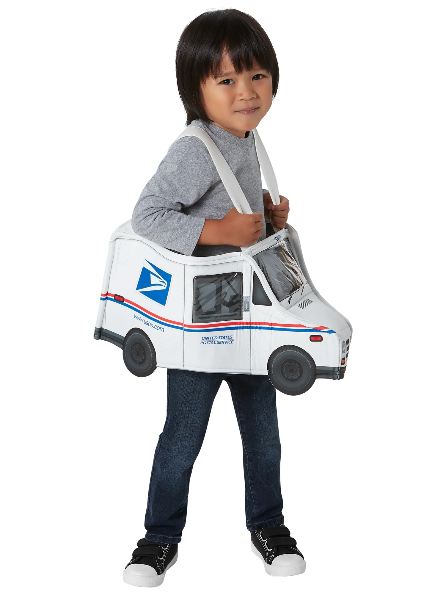 USPS Postal Truck Costume for Toddlers - Image 3