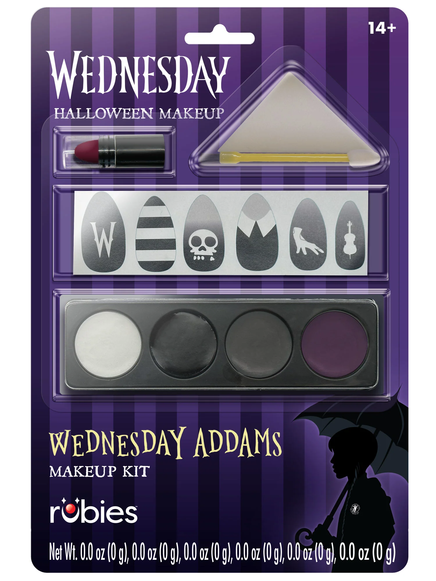Wednesday Addams Makeup Set