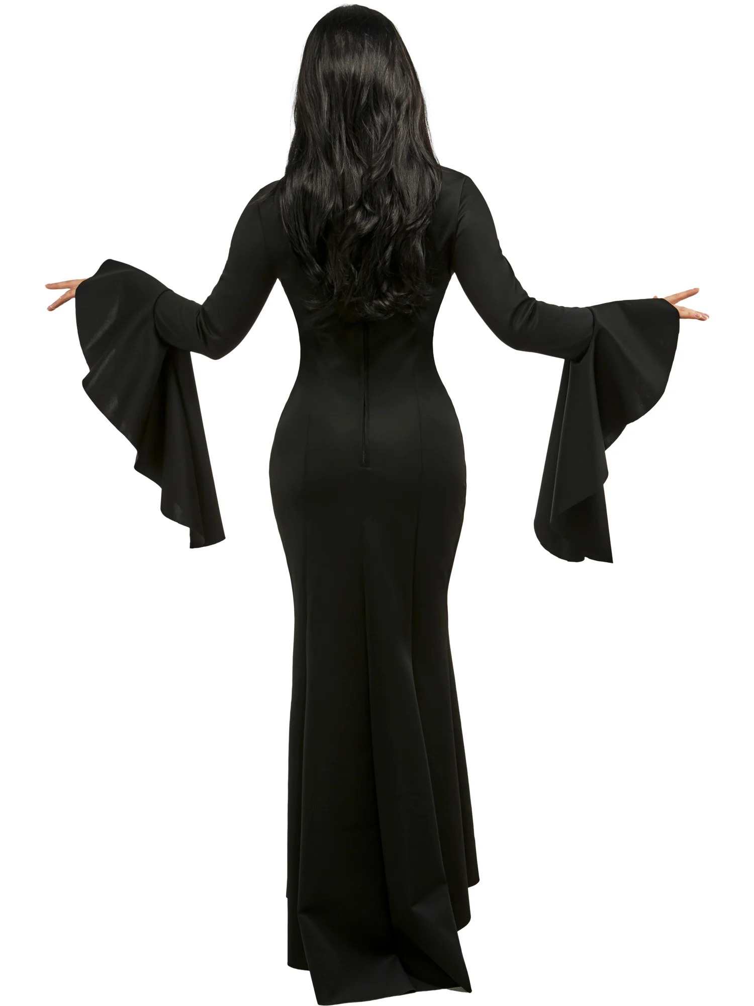 Women's Wednesday Morticia Addams Costume - Image 3