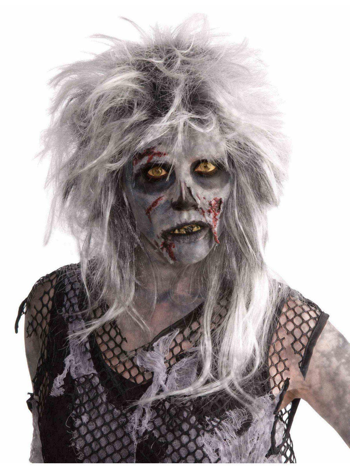 Adult Gray Wild Zombie Wig