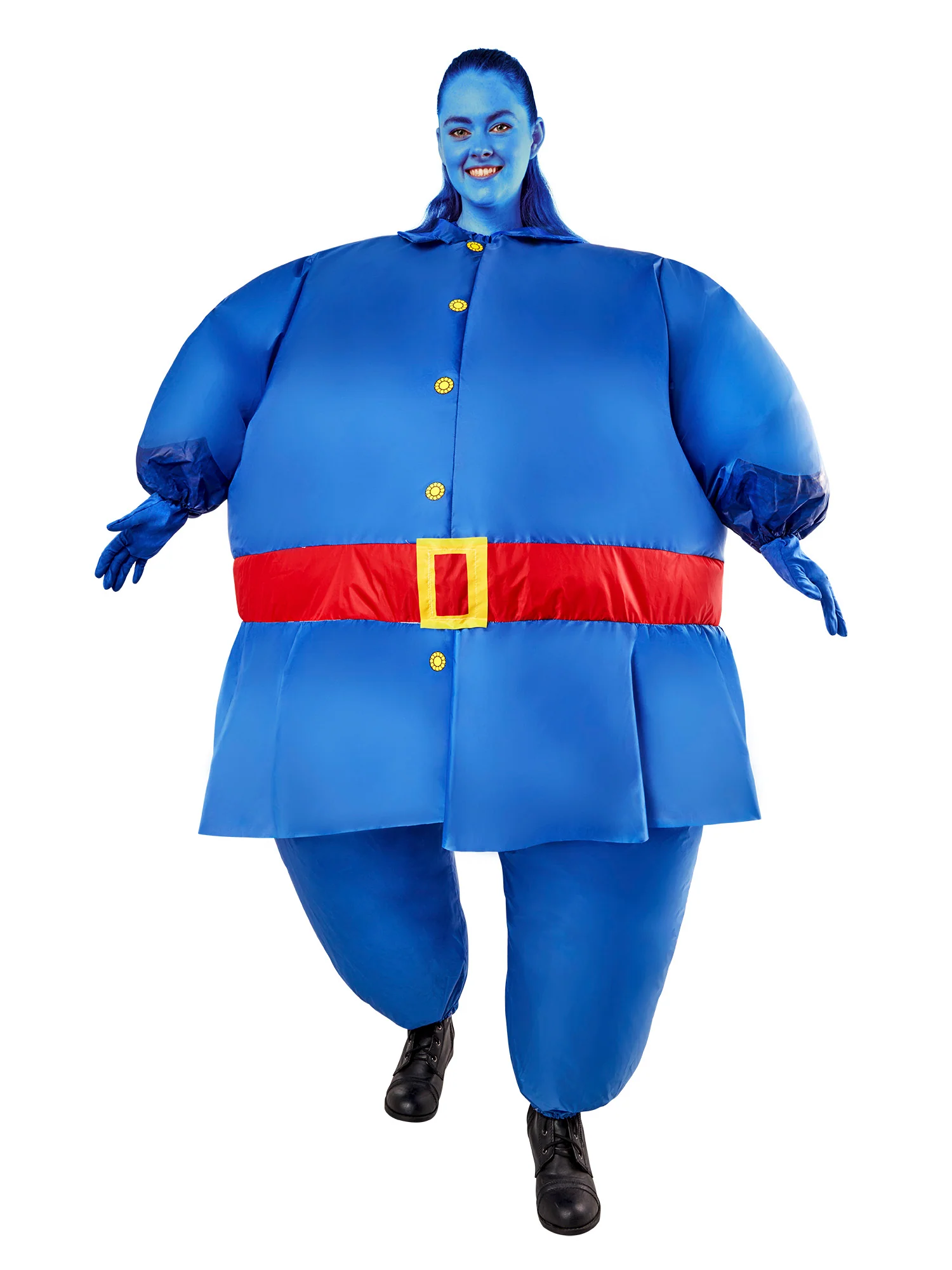 Adult Willy Wonka Violet Beauregarde Inflatable Costume