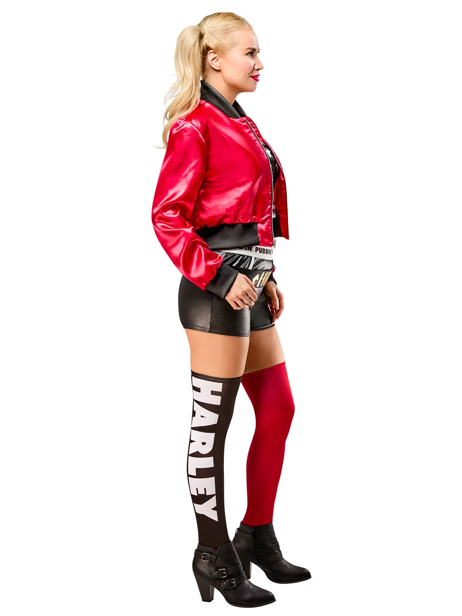 Women's Batman Harley Quinn Costume - Deluxe - Image 2