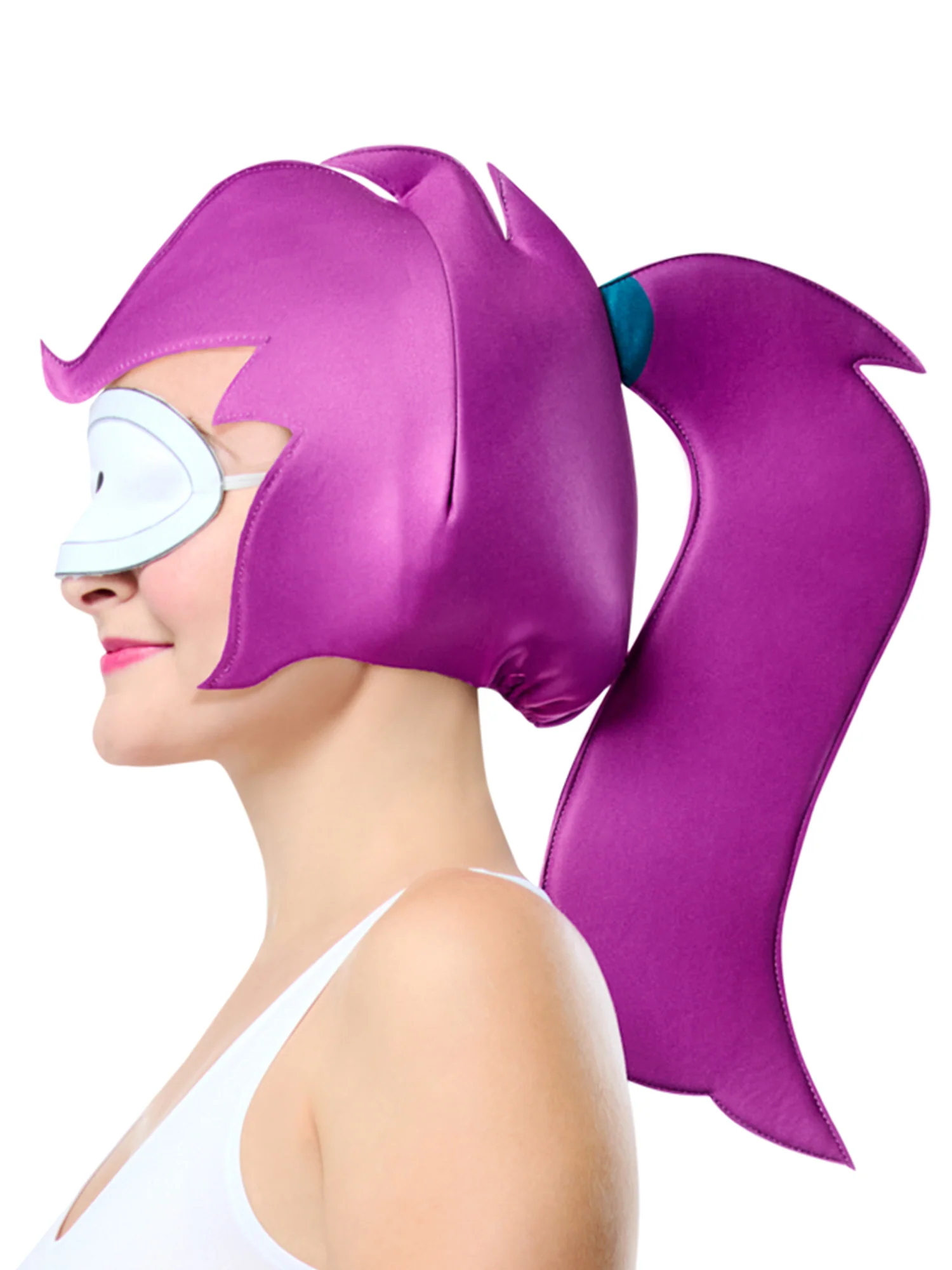 Women's Futurama Leela Costume with Wig - Image 7