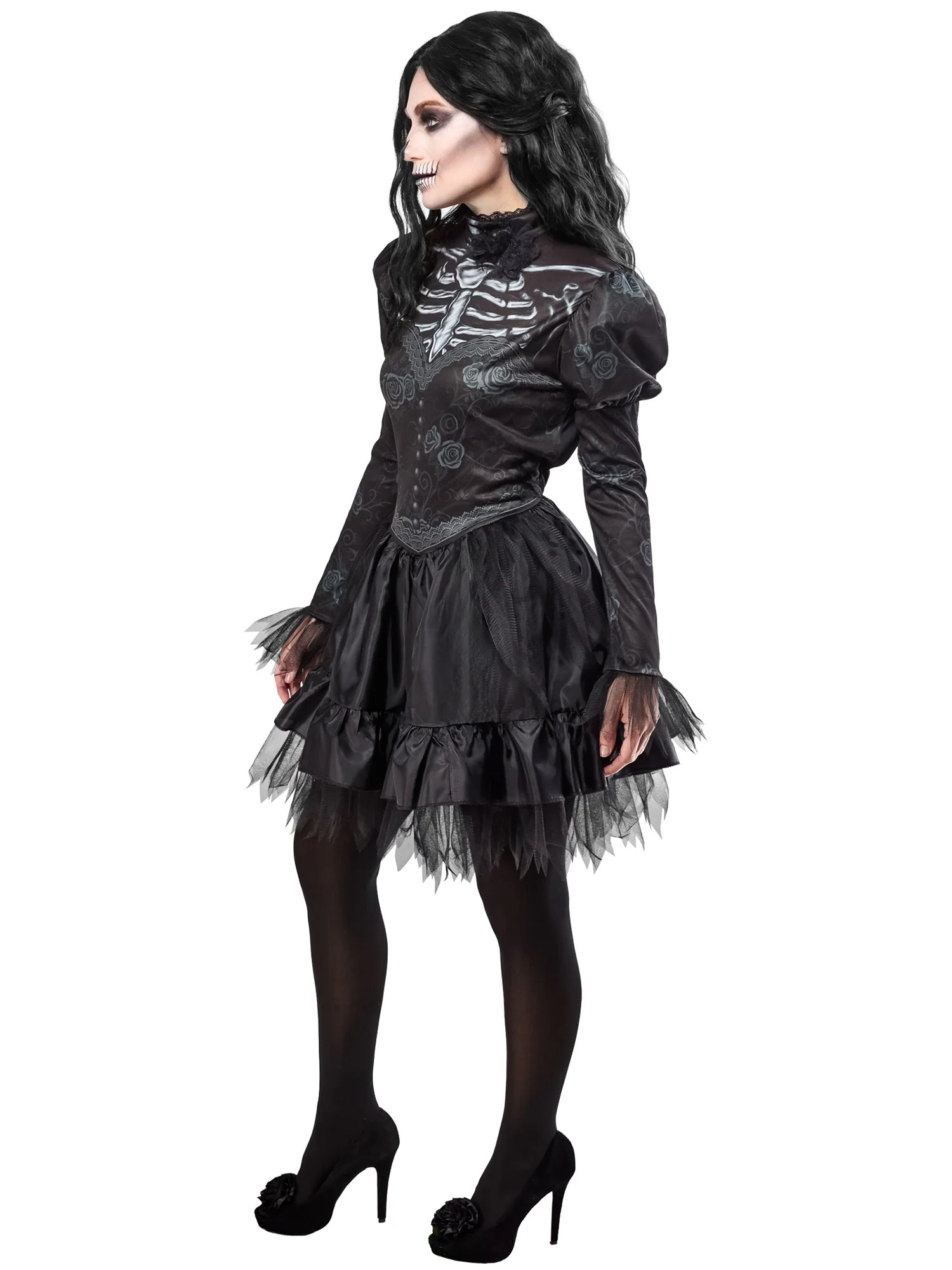 Women's Gothic Graveyard Dress - Image 4