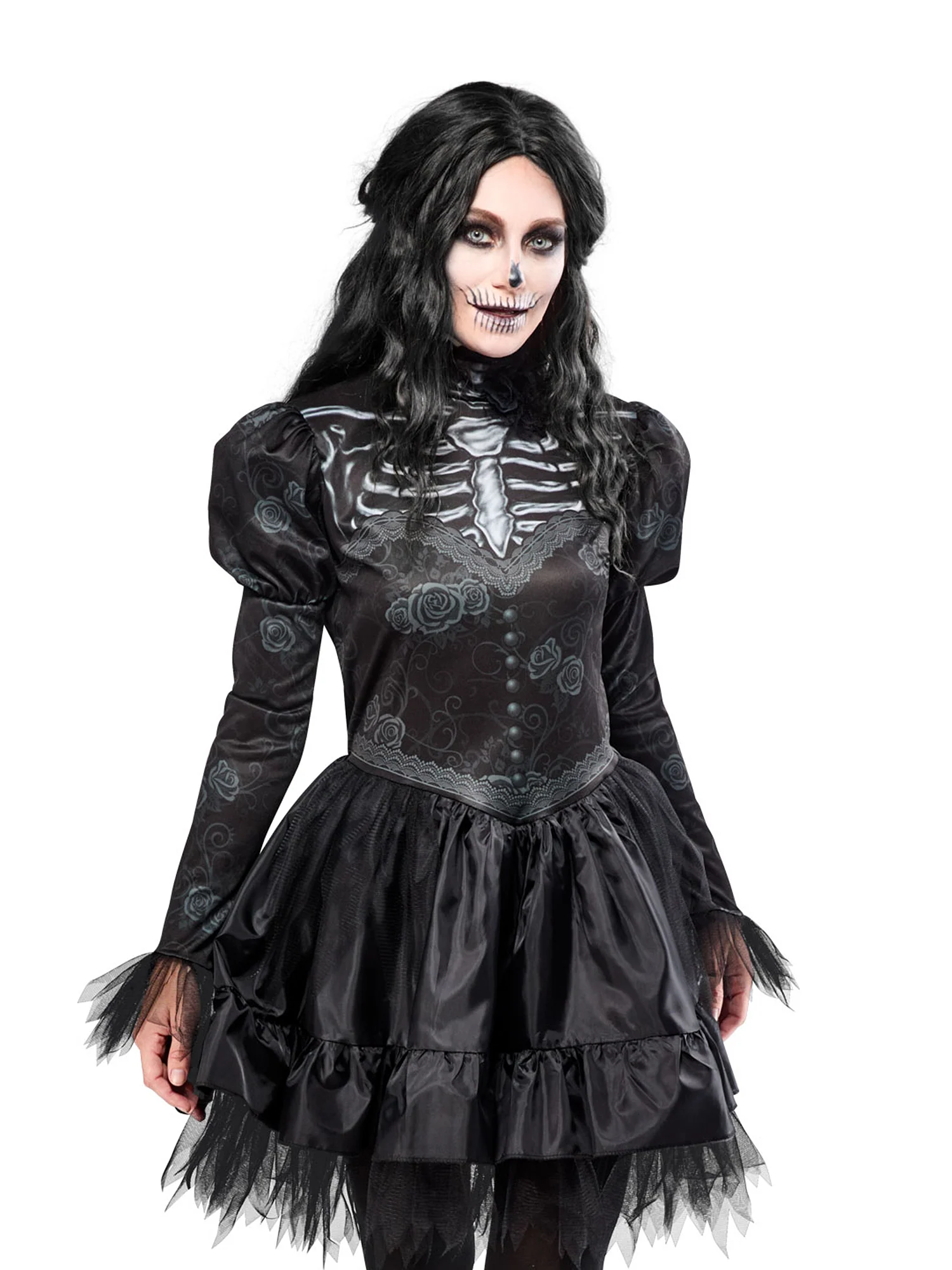 Women's Gothic Graveyard Dress - Image 5