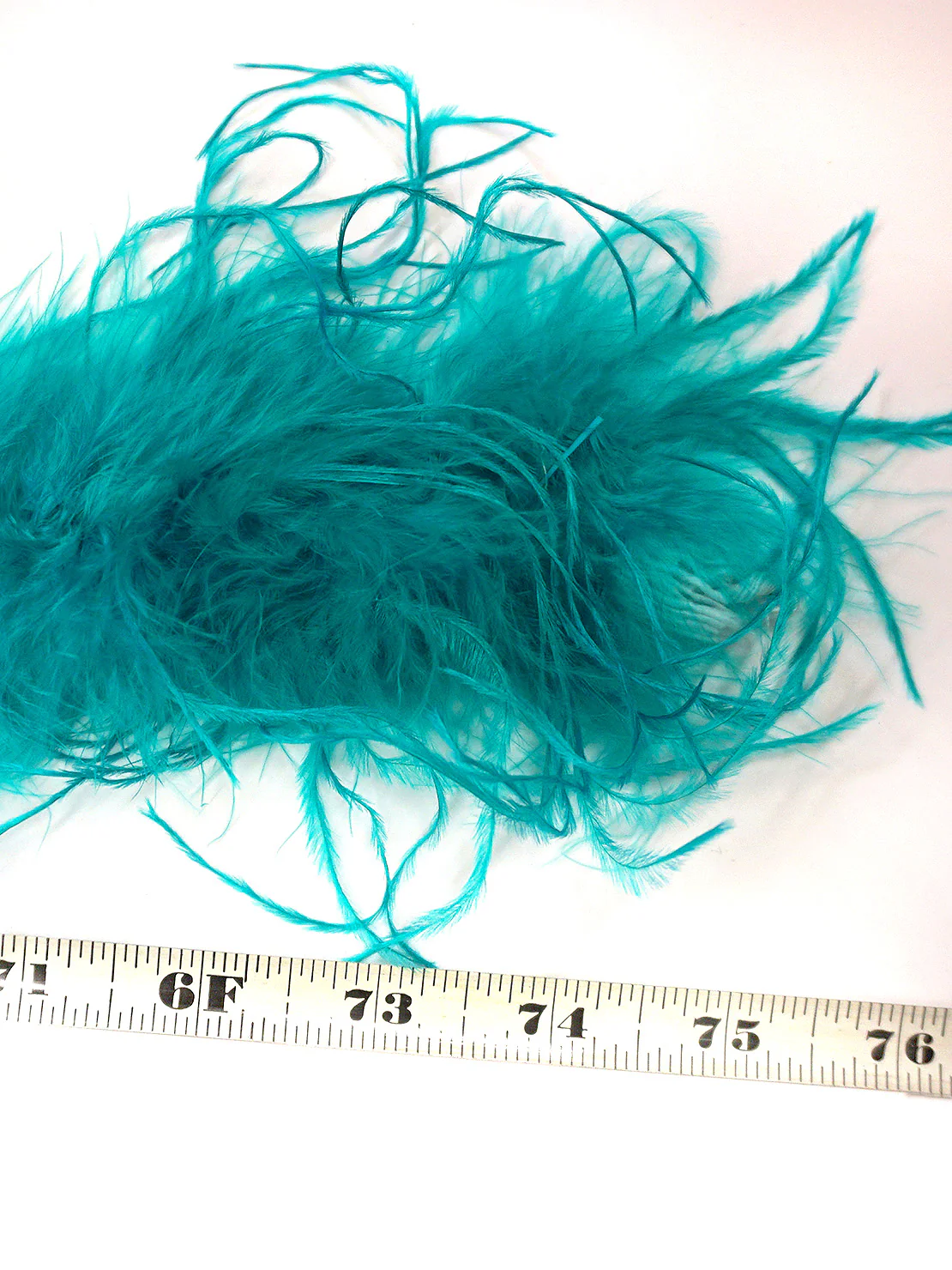 Women's Jade Feather Boa - Image 3