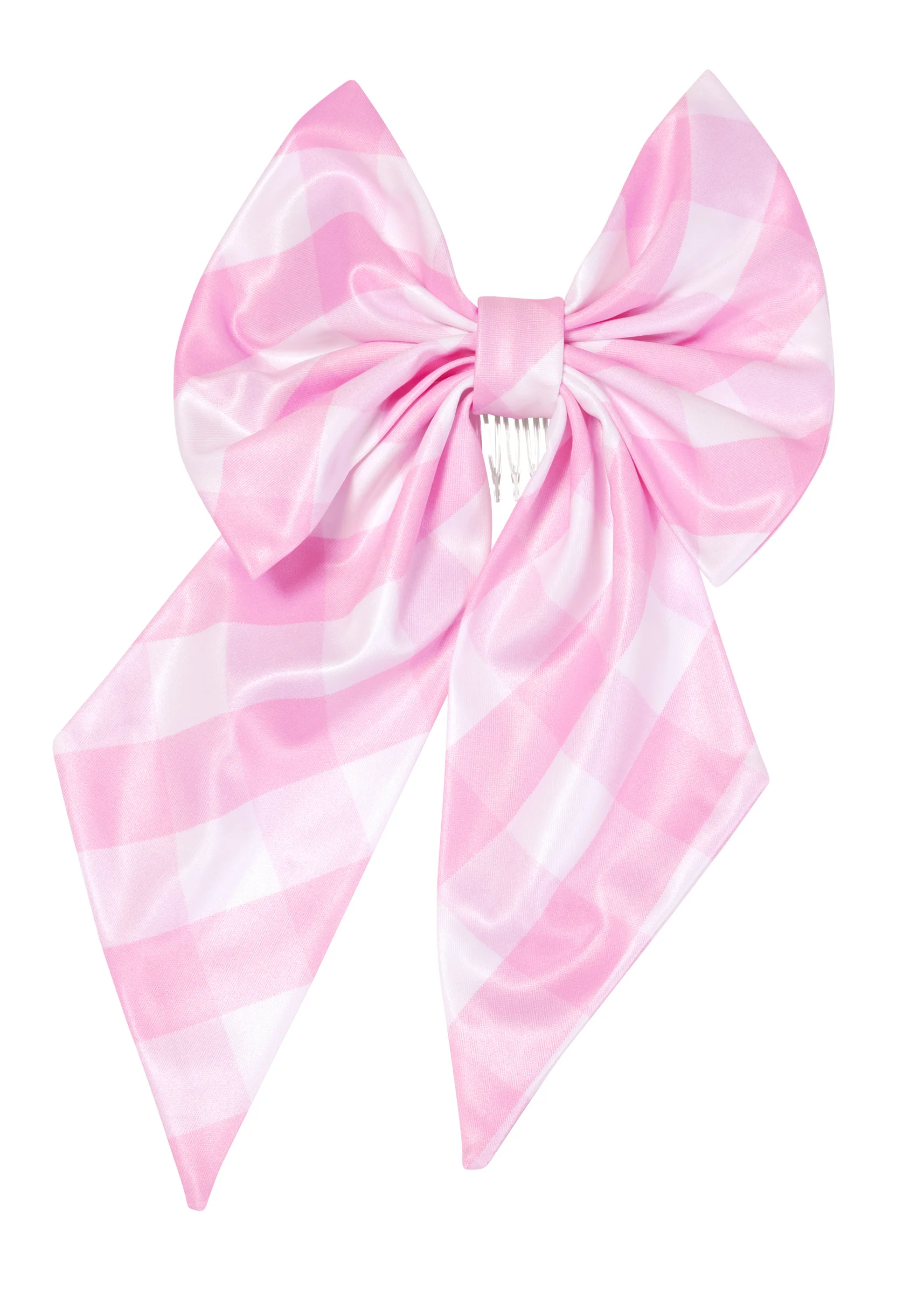 Women's Plus Size Barbie Movie Perfect Day Pink Gingham Dress - Image 5