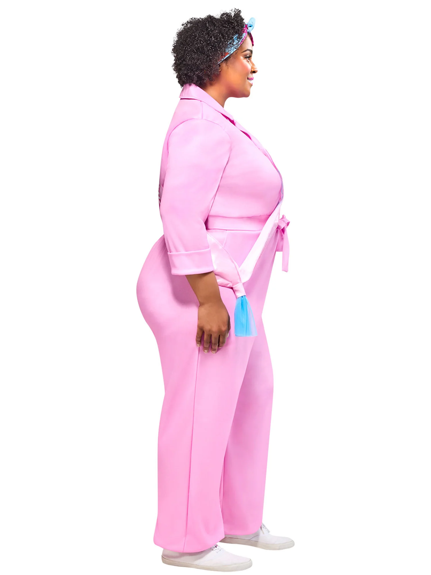 Women's Plus Size Barbie Movie President Barbie Costume - Image 2