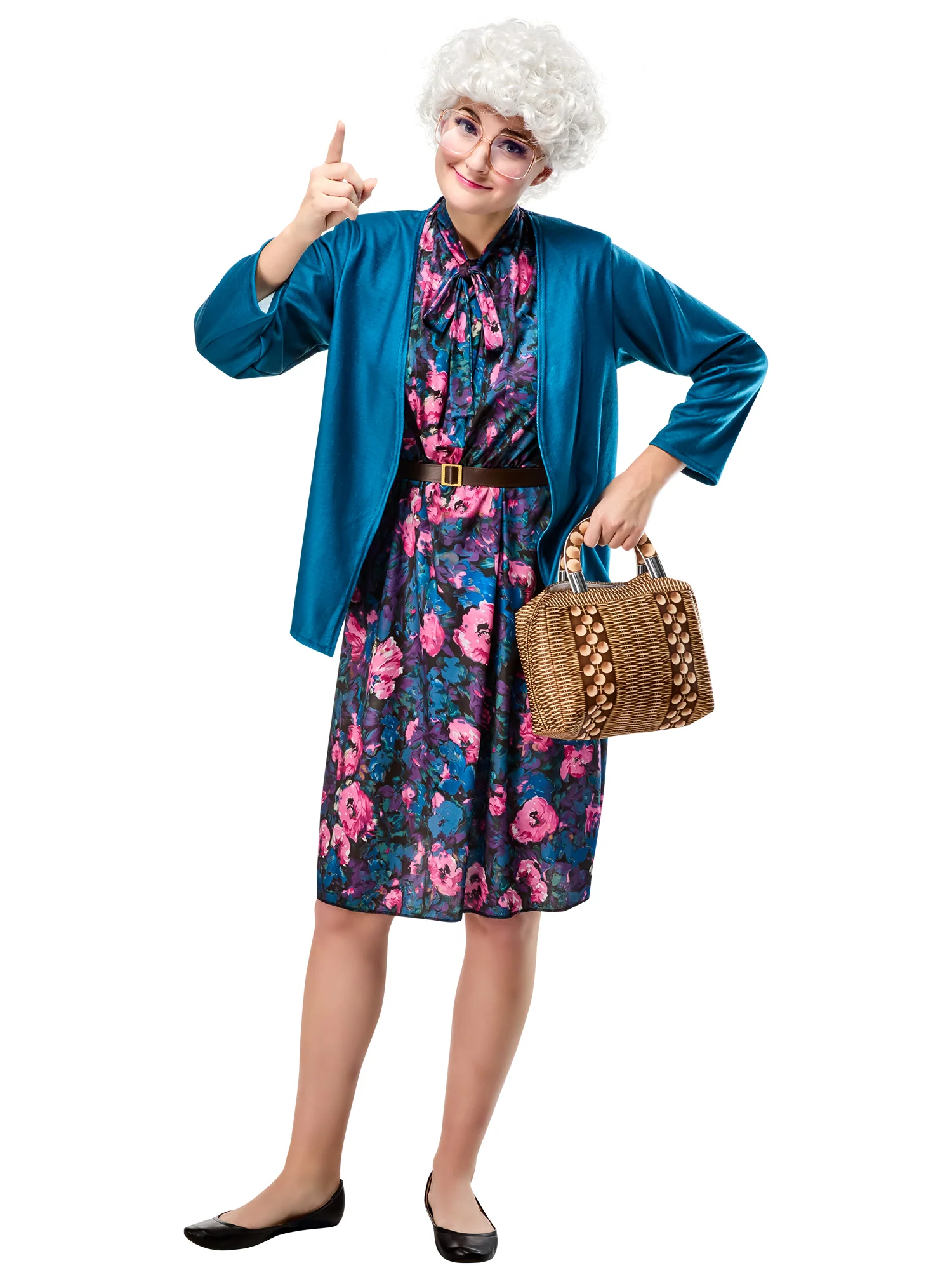 Women's The Golden Girls Sophia Costume with Wig - Image 5