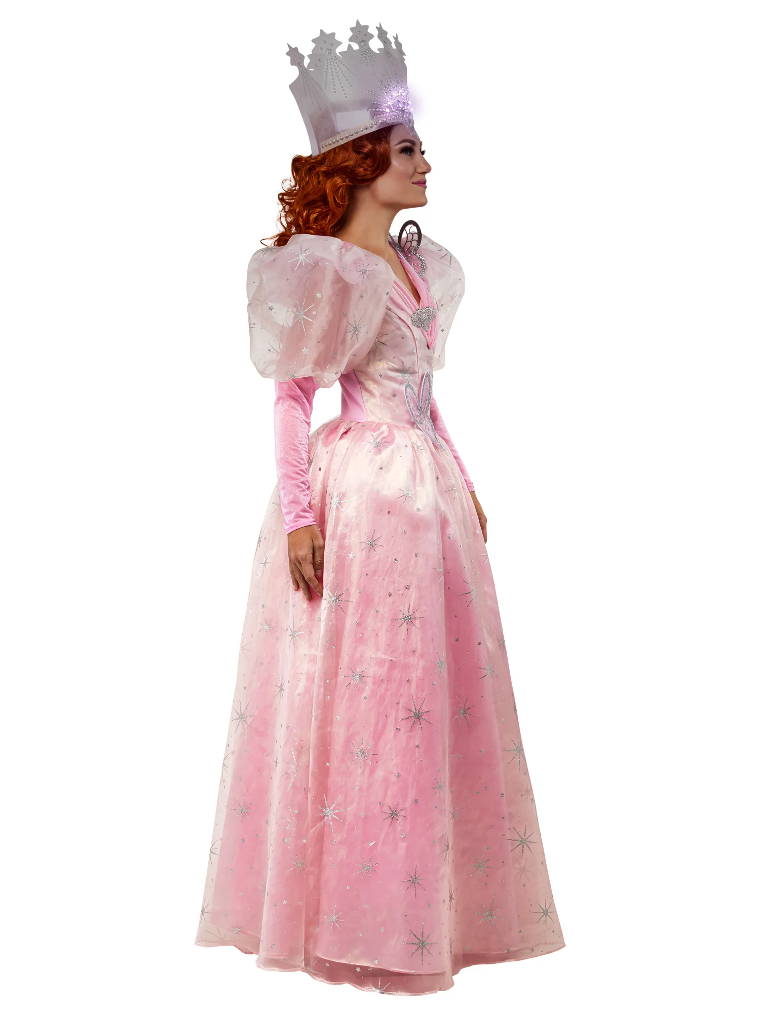 Women's The Wizard of Oz Glinda Costume - Deluxe - Image 3