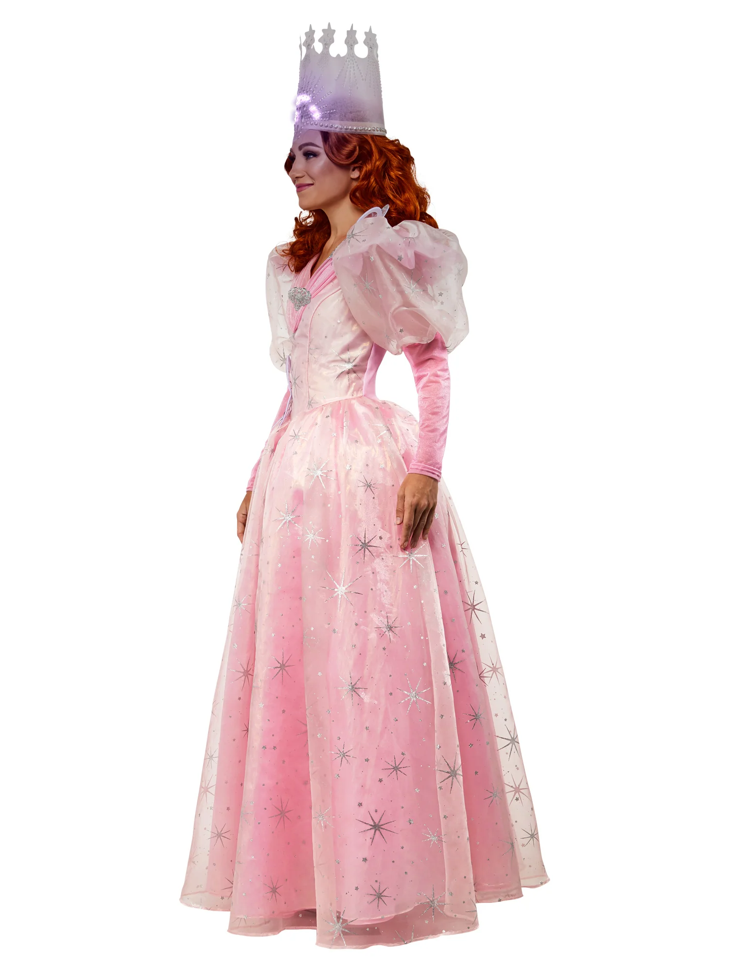 Women's The Wizard of Oz Glinda Costume - Deluxe - Image 4