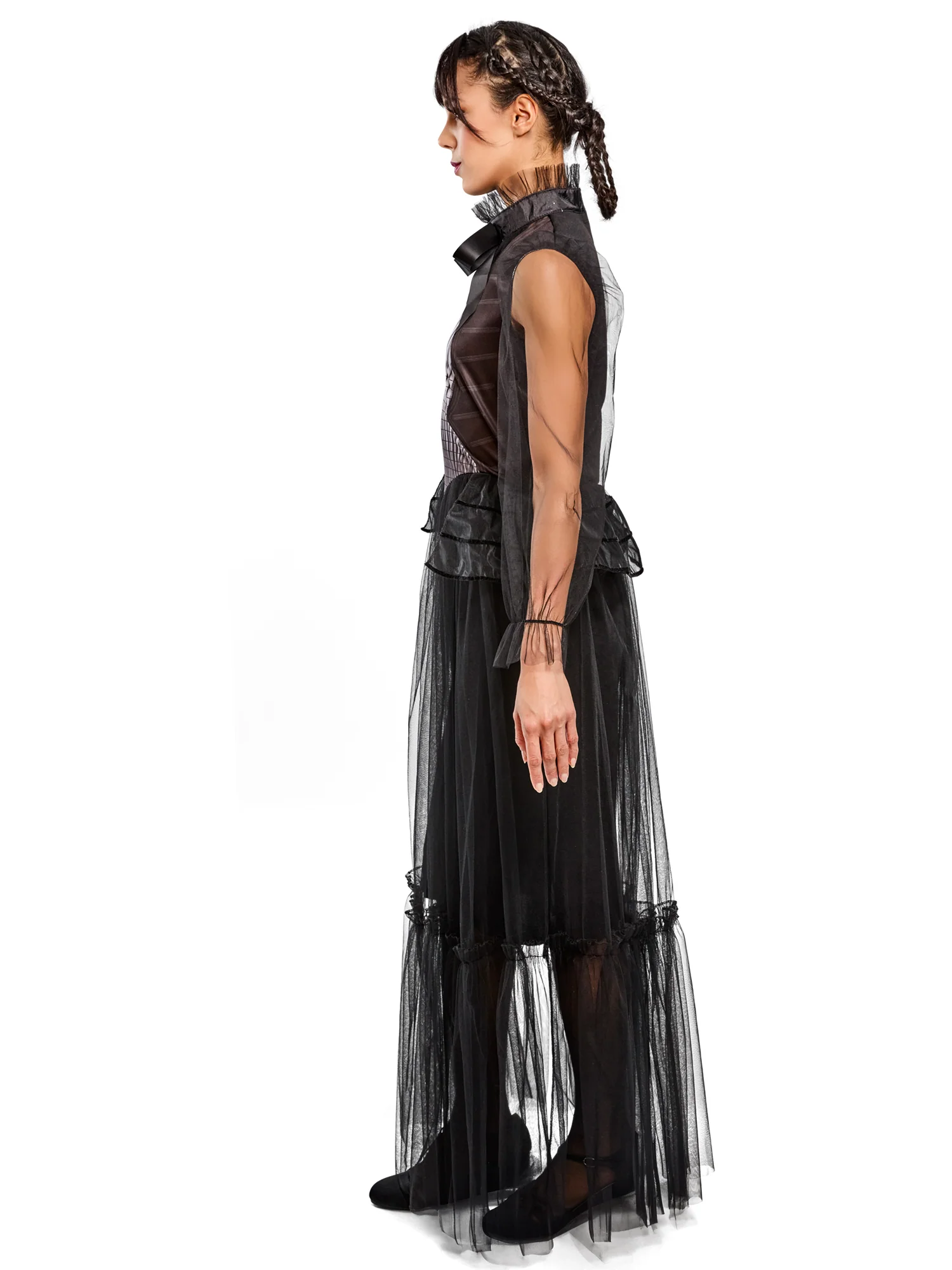 Women's Wednesday Graveyard Gala Dress - Deluxe - Image 4
